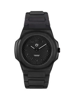 Nuun unisex Stainless Steel Analog Wrist Watch - 43 mm - Black  - Image 1