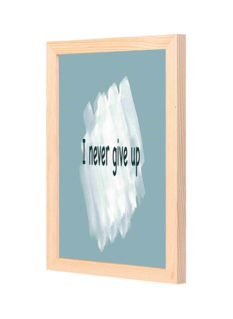 Decorative Wall Art With Wooden Frame Multicolour 23 x 33cm