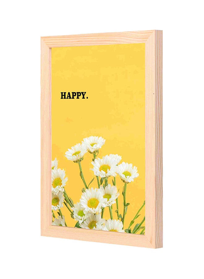 Decorative Wall Art With Wooden Frame Multicolour 23x33cm