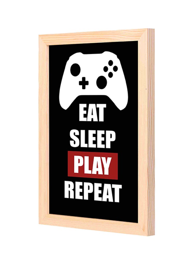 LOWHA Game Decorative Modern Wall Art Black/White 23x33centimeter