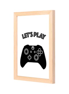 Decorative Wall Art With Wooden Frame Multicolour 23x33cm