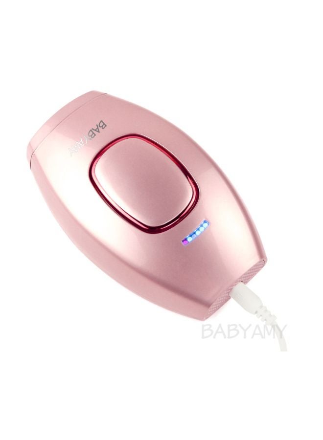 Generic Mini Handheld Laser Hair Remover Pink  - Image 2