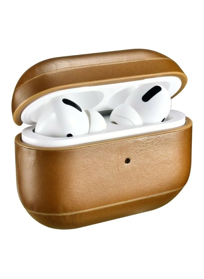 MARGOUN Protective Case Cover For Apple AirPods Pro Light Brown - Image 1