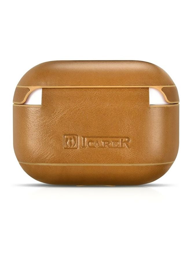 MARGOUN Protective Case Cover For Apple AirPods Pro Light Brown - Image 2