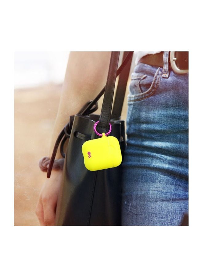 CASE-MATE Protective Charging Case For Apple AirPods Lemon Lime Yellow  - Image 3
