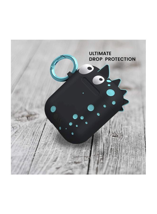 كايس مايت حافظة شحن واقية مزودة بحلقة للآيربودز من آبل لون سبايك هارمليس - Image 5