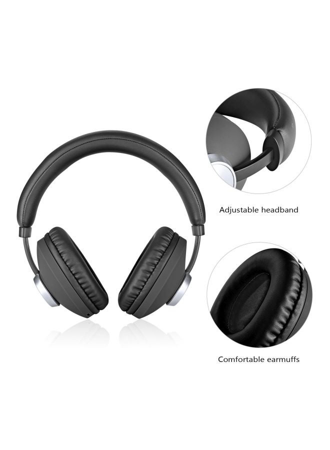 SODO - Bluetooth Over-Ear Headphones With Mic Black - Image 1