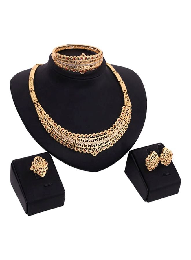 Beauenty Vintage Hollow Design Jewelry Set - Image 1
