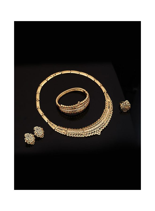 Beauenty Vintage Hollow Design Jewelry Set - Image 3