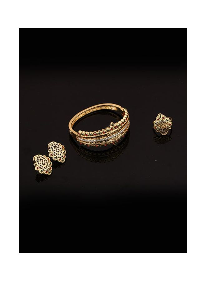 Beauenty Vintage Hollow Design Jewelry Set - Image 4