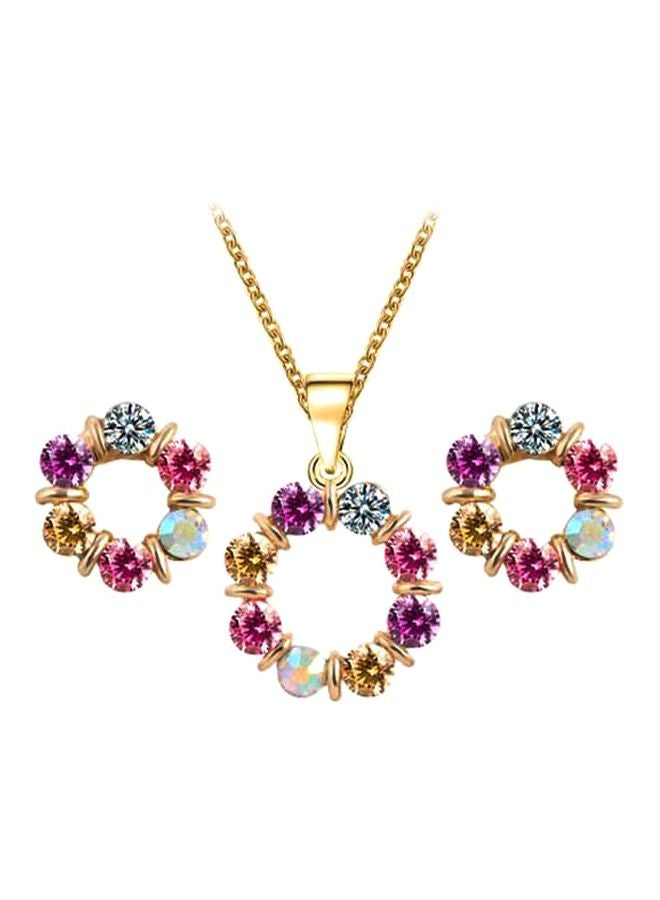 Beauenty - Stone Studded Jewelry Set - Image 1