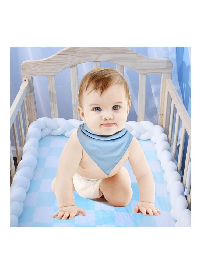 Cotton Braided Crib Bumper Pad  - Image 4