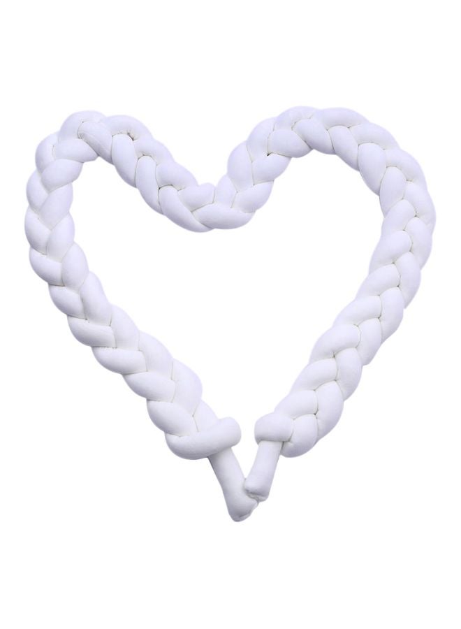 Cotton Braided Crib Bumper Pad  - Image 1