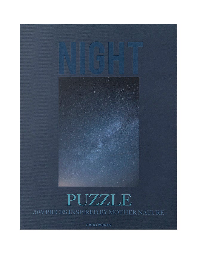 PrintWorks Puzzle Night 19x25x3.5cm - Image 1