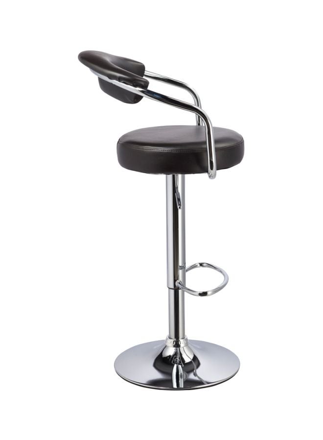 homes r us Label Bar Stool Black/Silver - Image 3