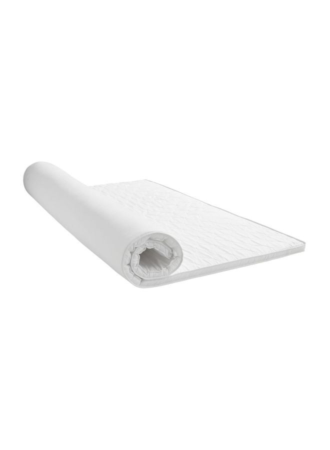 JYSK - Dreamzone Plus T50 Polyether Foam Top Mattress Polyester White - Image 1