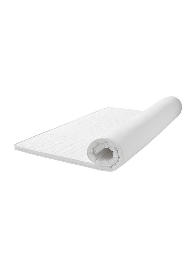 JYSK - Dreamzone Plus T50 Polyether Foam Top Mattress Polyester White - Image 1