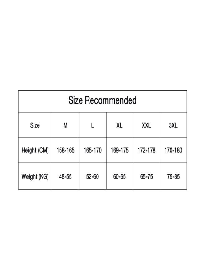 سبارت بدلة غوص واقية من الأشعة فوق البنفسجية مزينة بطبعة - مقاس 3XL 3XL - Image 4