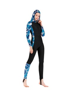 سبارت بدلة غوصٍ واقية من الأشعة فوق البنفسجية بأكمام طويلة مع غطاء XXL  - Image 1