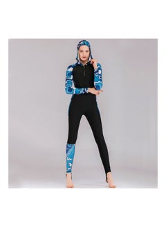 سبارت بدلة غوصٍ واقية من الأشعة فوق البنفسجية بأكمام طويلة مع غطاء XXL  - Image 3