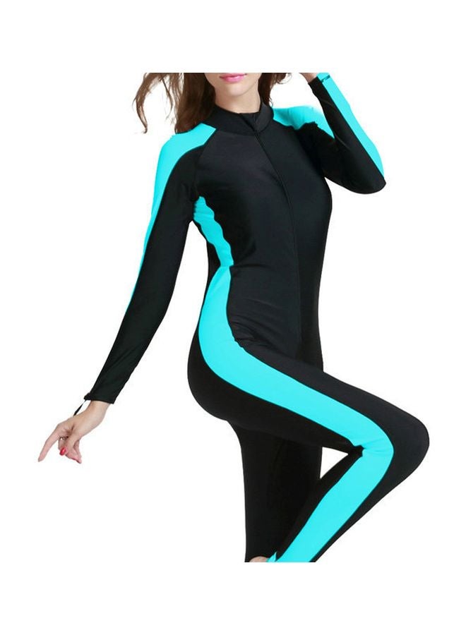 سبارت بدلة سباحة بأكمام طويلة M - Image 4