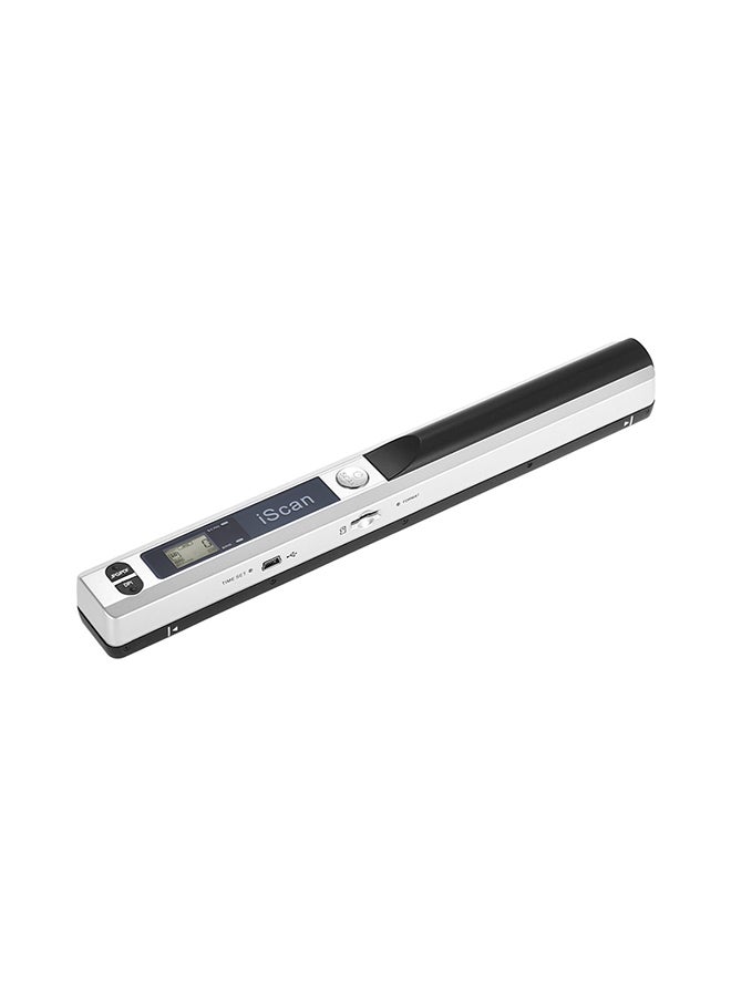 Generic Portable Wireless Mini Handheld Document 900 DPI A4 Book Scanner Silver  - Image 1