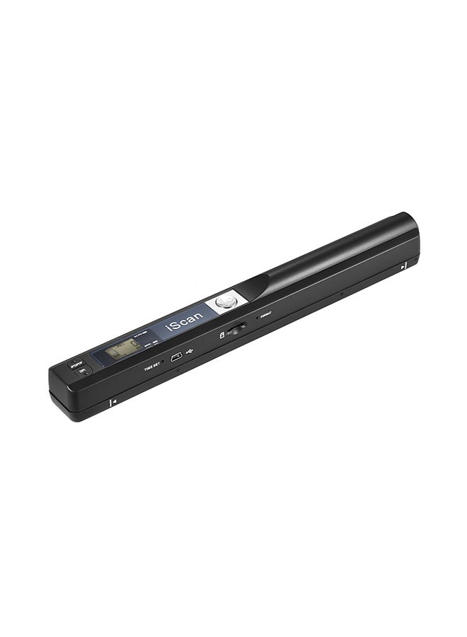 Portable Wireless Mini Handheld Document 900 DPI A4 Book Scanner Black - Image 1