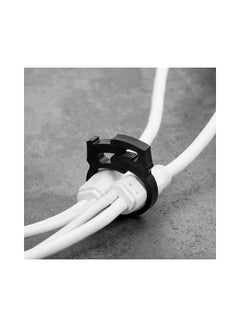 Generic 6-Piece Round Clip Wire Organizer Black  - Image 4