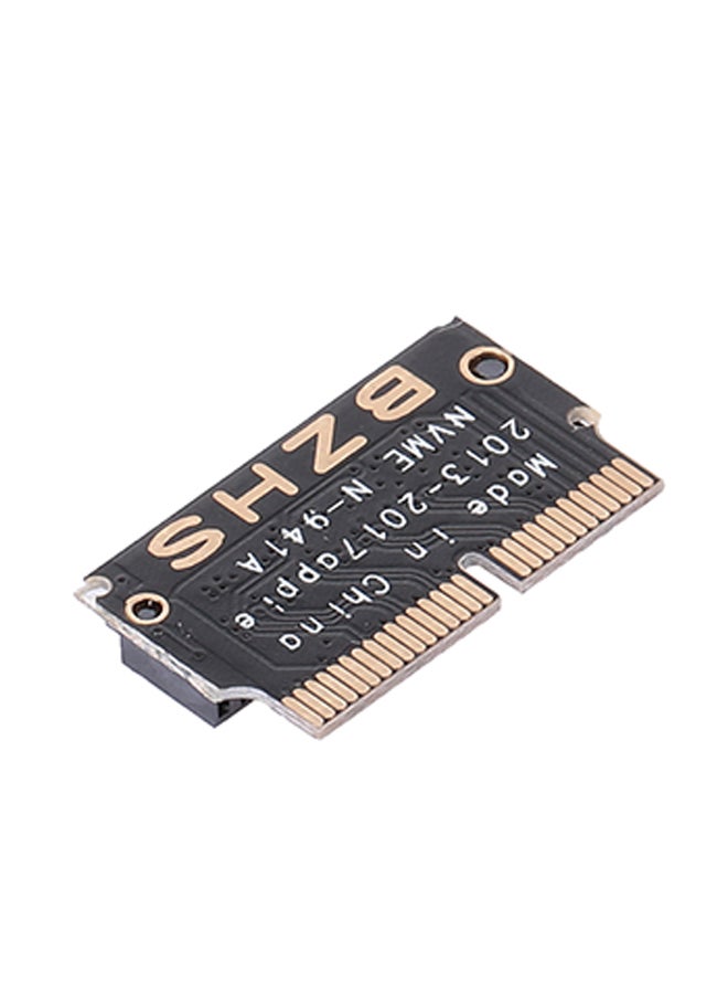 Generic - M.2 NVME SSD Convert Adapter Card For MacBook Air Pro Retina Mid 2013 2014 2015 2016 2017 Black - Image 1