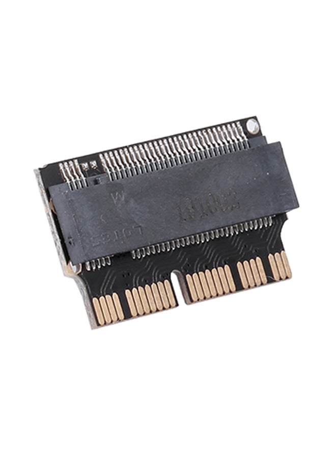 Generic - M.2 NVME SSD Convert Adapter Card For MacBook Air Pro Retina Mid 2013 2014 2015 2016 2017 Black - Image 1