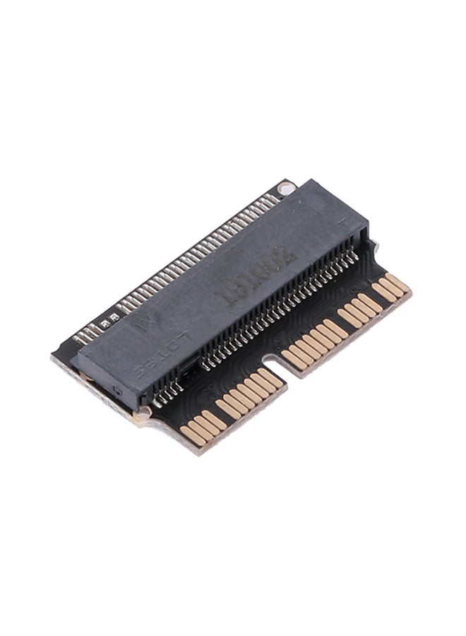 Generic - M.2 NVME SSD Convert Adapter Card For MacBook Air Pro Retina Mid 2013 2014 2015 2016 2017 Black - Image 1
