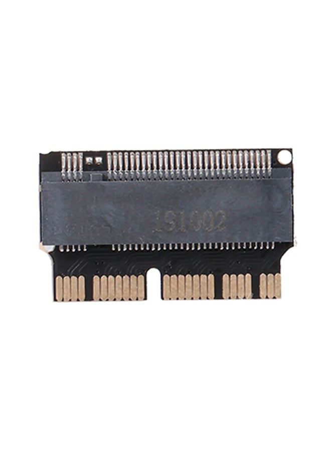 Generic - M.2 NVME SSD Convert Adapter Card For MacBook Air Pro Retina Mid 2013 2014 2015 2016 2017 Black - Image 1