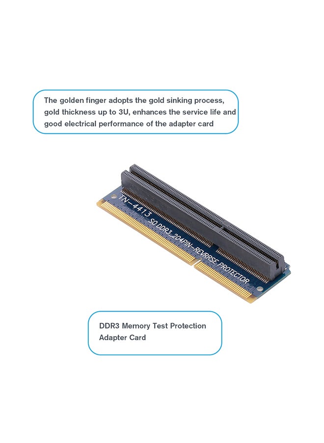 Generic - DDR3 204PIN Memory Test Protection Adapter Card Dark blue - Image 1
