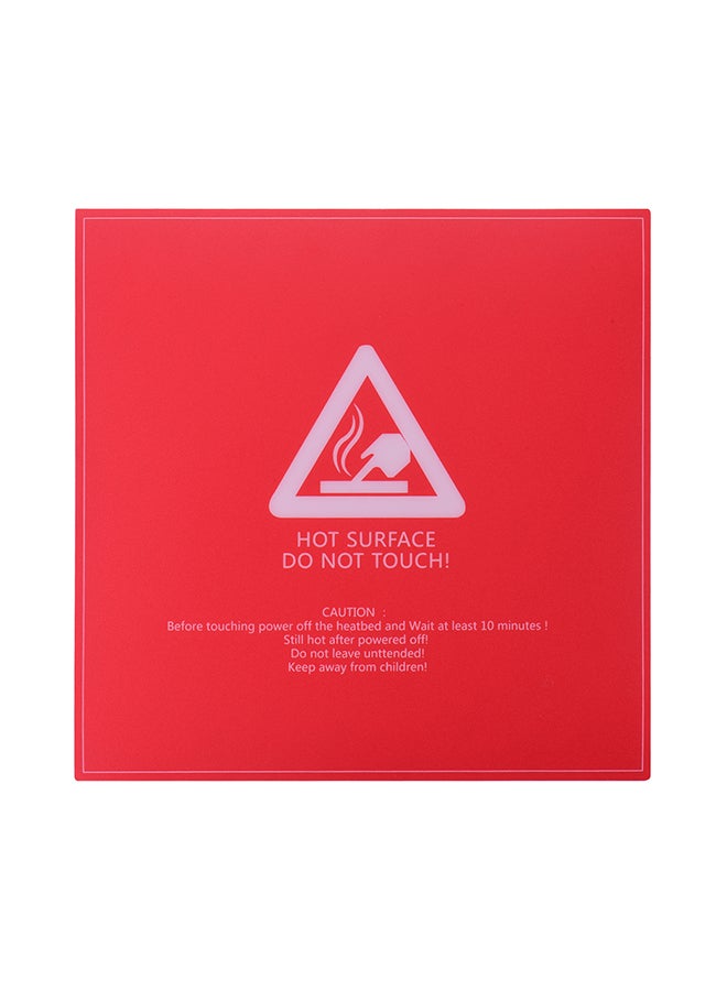 High Temperature Resistant 3D Printer Red - Image 1