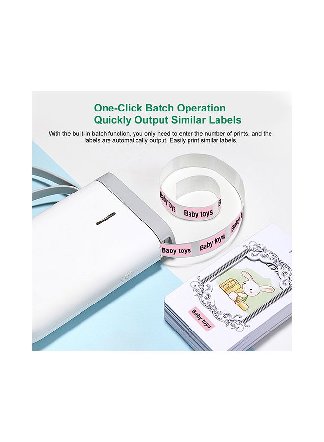 Generic - Handheld Name Price Sticker Printer White - Image 1