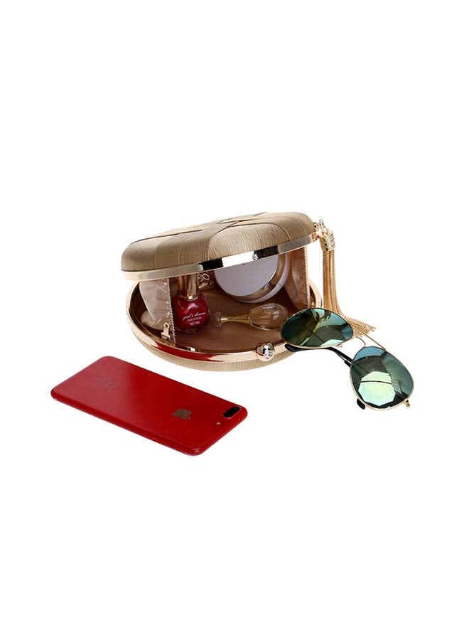 Generic - Stylish Round Clutch Gold - Image 1