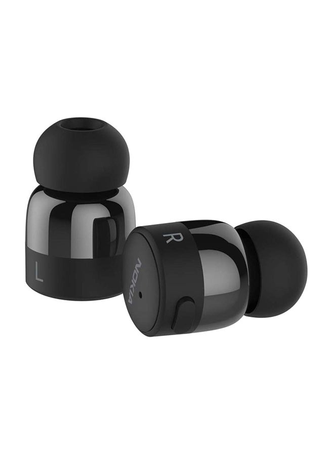 نوكيا سماعة أذن داخلية BH-705 بنمط لاسلكي حقيقي أسود - Image 1