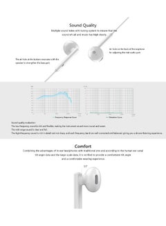 Honor AM115 In-Ear Earphones White  - Image 2