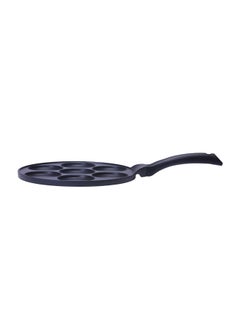 Royalford 7-Slot Die-Cast Non-Stick Danish Pancake Maker With Bakelite Handle Black  - Image 4