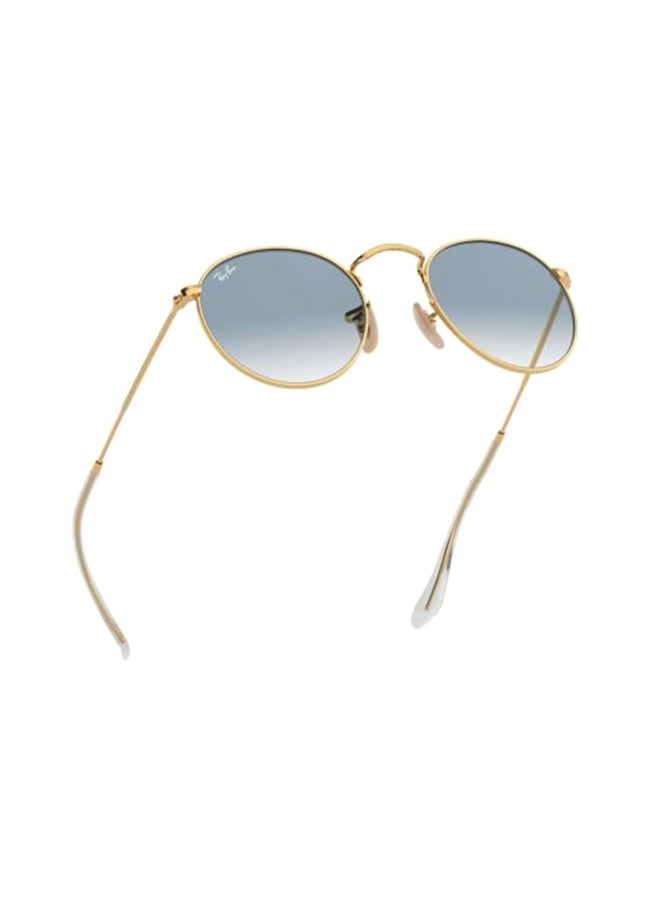 راي بان نظارة شمسية بإطار دائري - طراز RB3447N-001/3F-50 - مقاس العدسة: 50 مم - لون ذهبي للنساء - Image 3