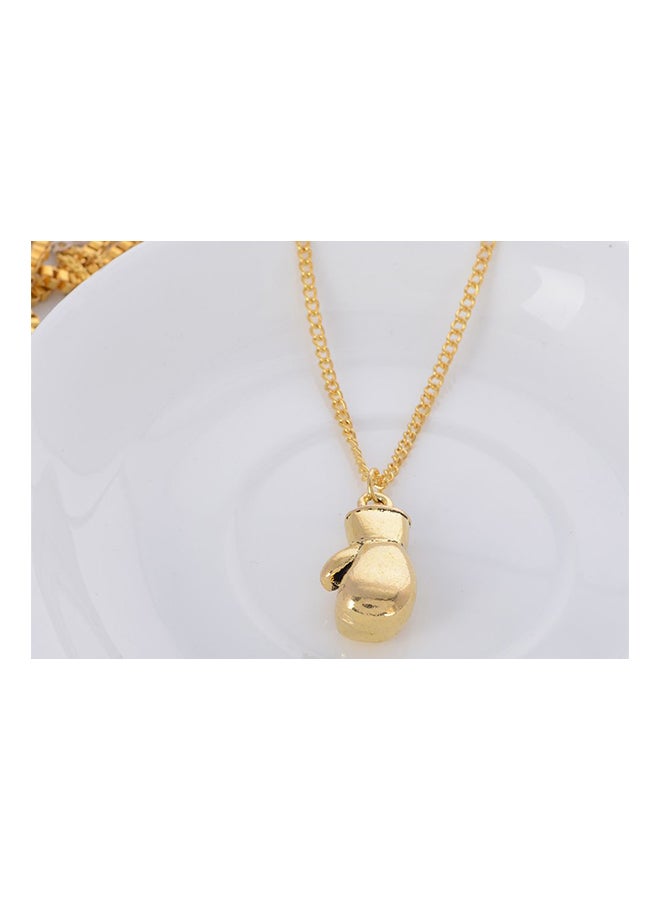 Boxing Gloves Shape Pendant Necklace - Image 3
