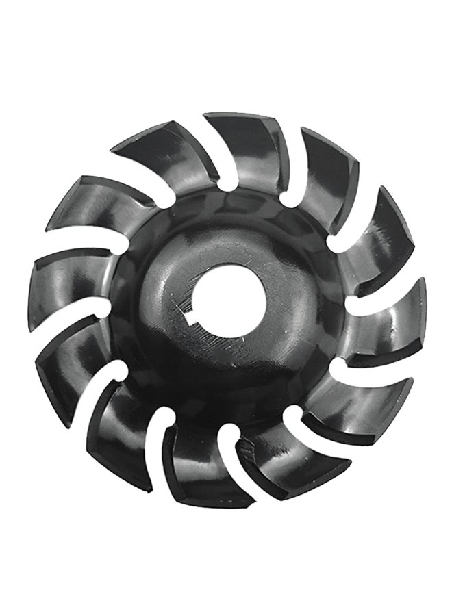 12-Teeth Wood Carving Disc Black - Image 1