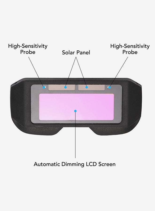 Professional Solar Energy Auto Darkening Welding Safety Goggles  - Image 3