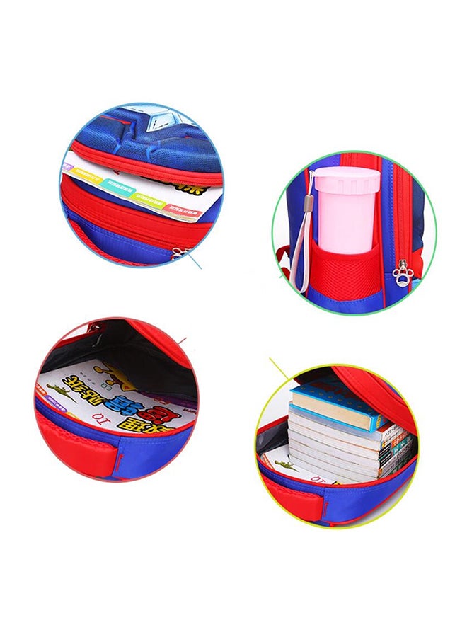 Generic - Primary School Superman Backpack Blue/Red - Image 1