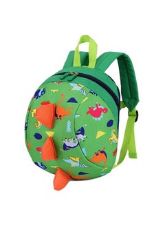 Generic Little Printing Anti-Lost Dinosaur School Bag Green  - Image 2