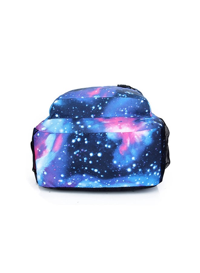 Bts Star Students Canvas Backpack Blue  - Image 4