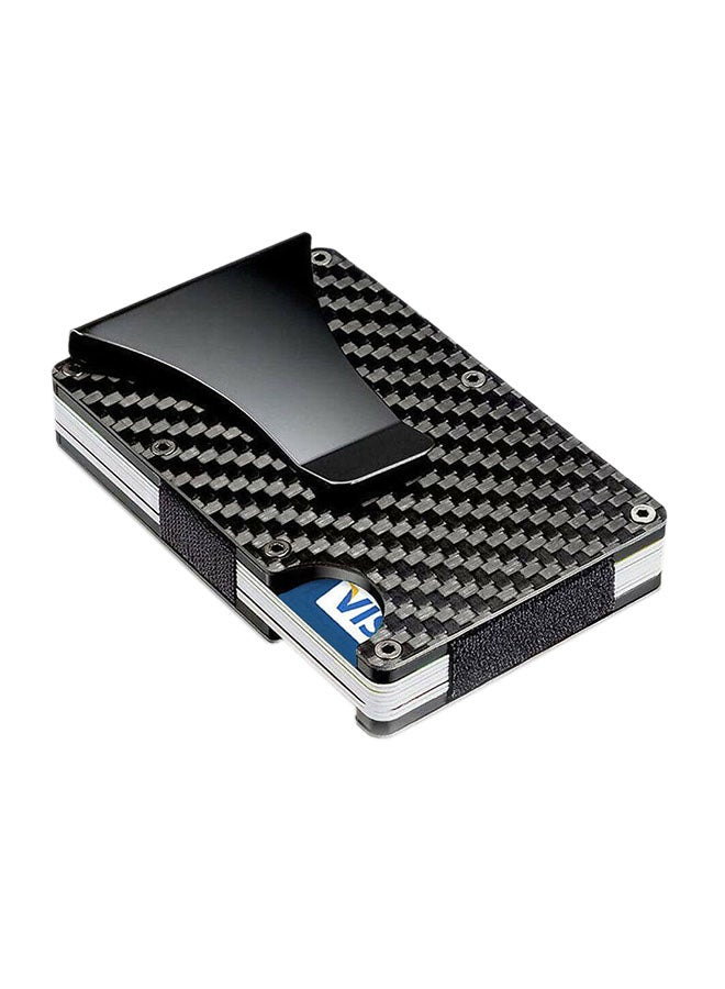 Ultra Slim Card Holder Wallet Black  - Image 1