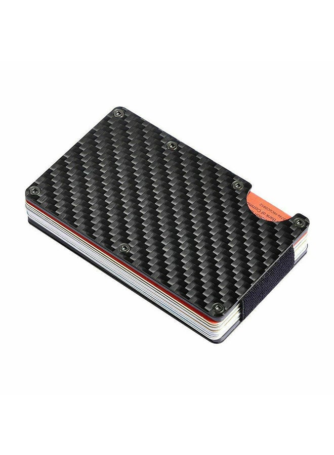 Ultra Slim Card Holder Wallet Black  - Image 2