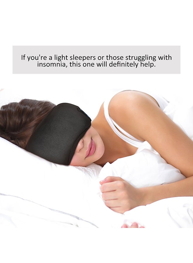 Generic - Wireless Bluethooth Earphone Sleep Mask Grey - Image 1