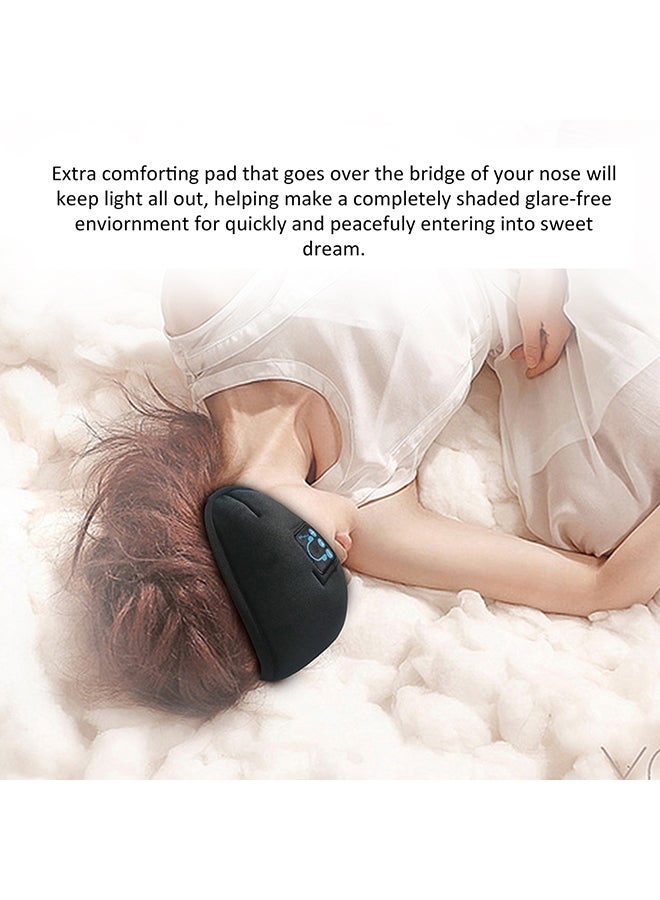 Generic - Wireless Bluethooth Earphone Sleep Mask Grey - Image 1